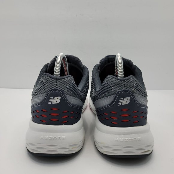 New Balance 517 V1 Men's Cross Training Grey/Red Shoes MX517RB1 US Size 11.5 - Picture 4 of 8